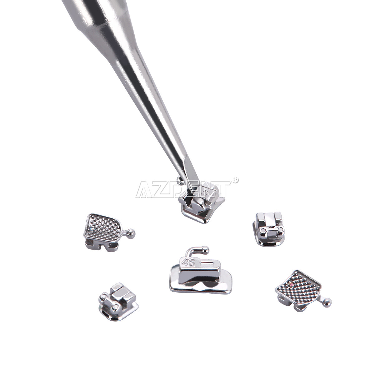 AZDENT Dental Ortho Reverse Pull Headgear Facemask /Brackets Brace Roth.022 /Wax