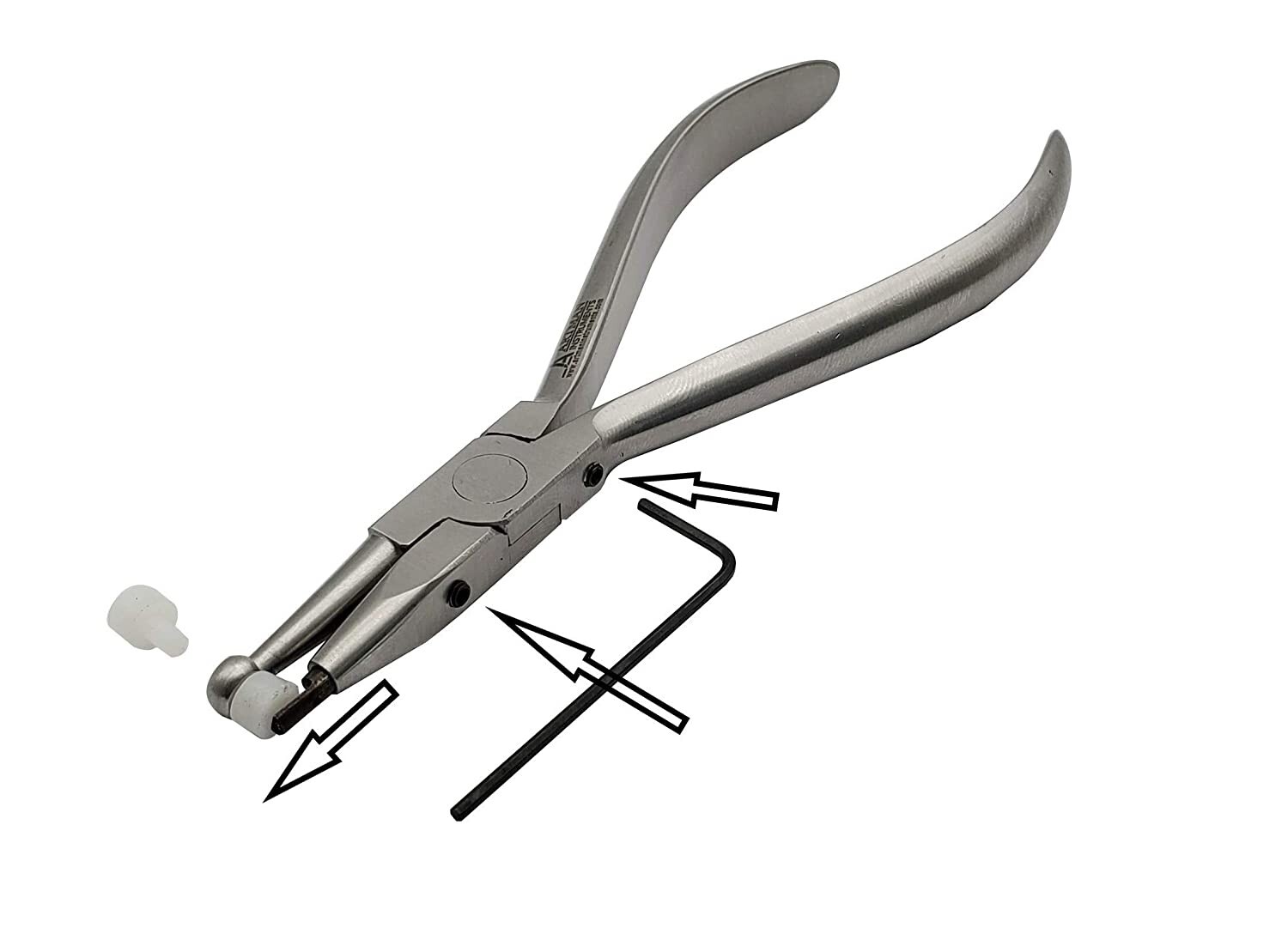 Adjustable Adhesive Removing Pliers w/ Included Allen Key ARTMAN