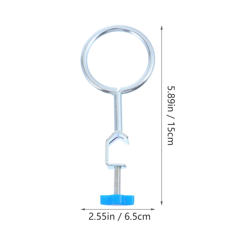 2 Pcs Laboratory Stand Support Metalware Set Retort Ring Instruments