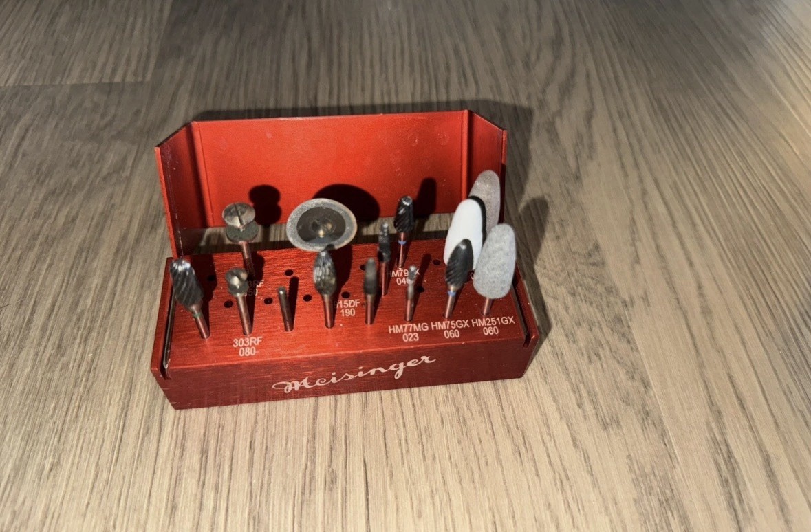 KaVo EXPERTmatic E10C Straight Handpiece, Meisinger Provisional Bur Kit Included