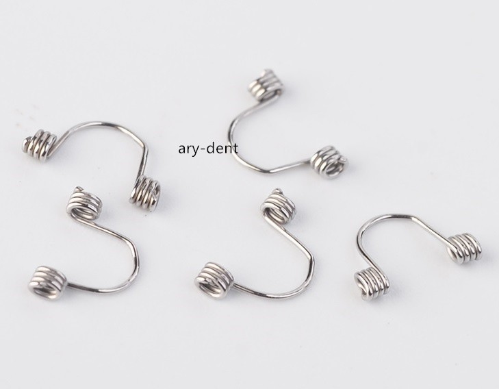 100pc Dental Ortho Torquing Torque Spring Rectangular Single Anterior Teeth wire