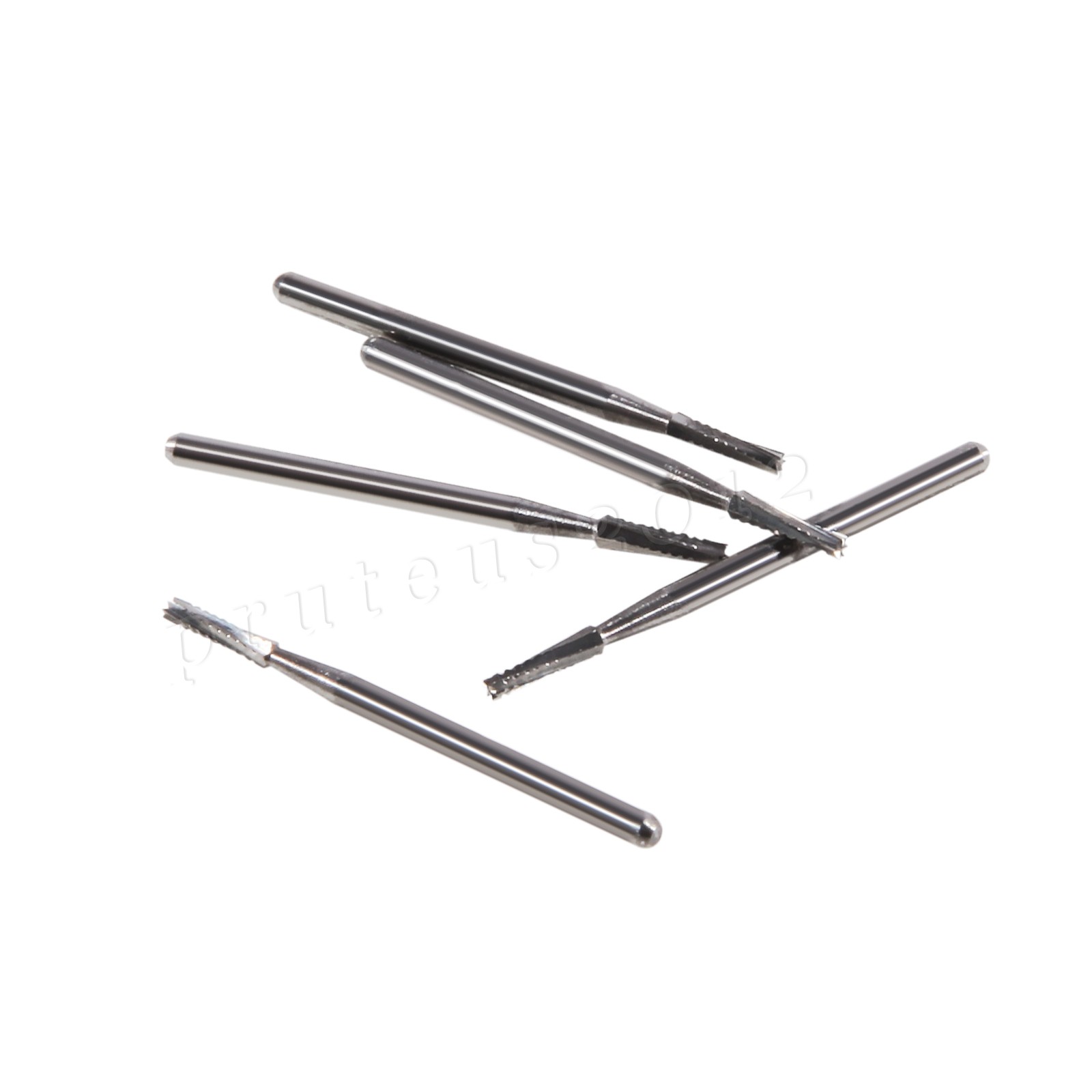Dental Carbides Tungsten Carbide Bur FG557L Friction Grip Straight Fissure