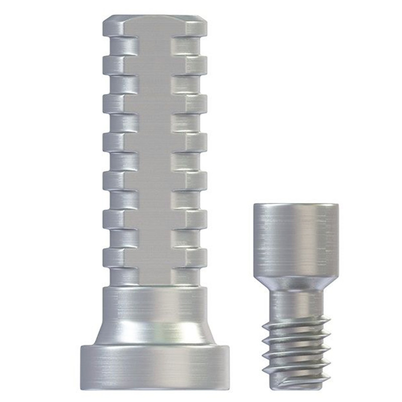 1x Set Dental Angulated 17° Multi-Unit 1.6 RP Conical 2.65mm + Titanium Sleeve