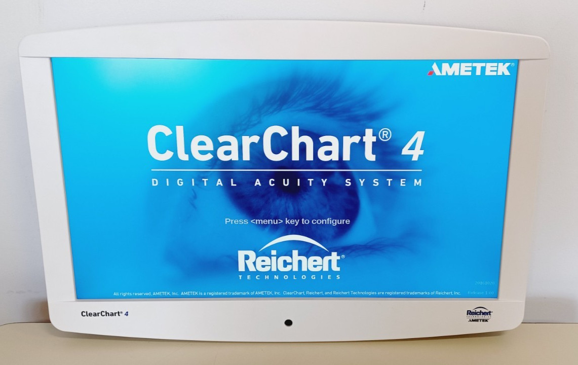 Reichert ClearChart 4 Digital Acuity System used Optometrist Ophthalmic eye exam