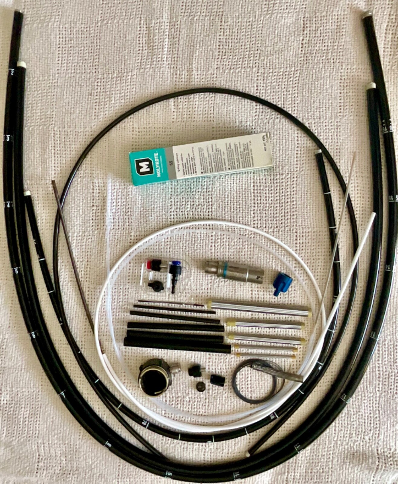 Medical Bending Rubber, ID10.0xOD11.0x180mm, Endoscopes Olympus Pentax