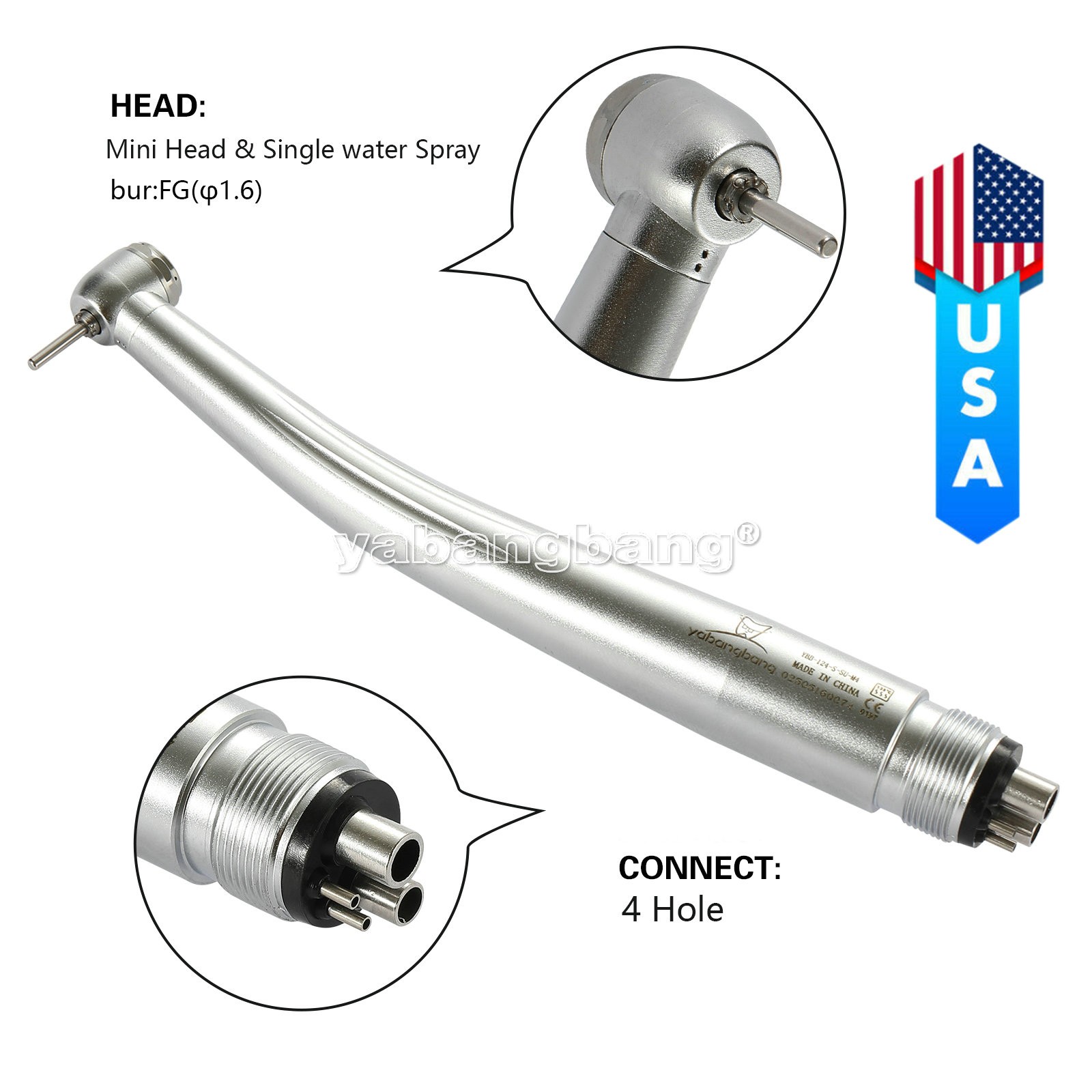 2PCS New Dental Silicone Tubing tube Cable 6 holes for Fiber Optic LED Handpiece