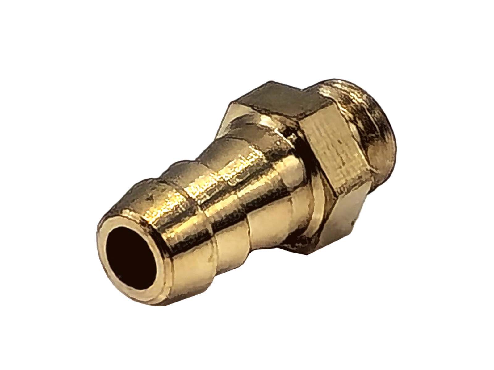 REDLAND 1/8″x10-32 Brass Barb (For Pressure Head Assembly)(10/pk) DCI Type