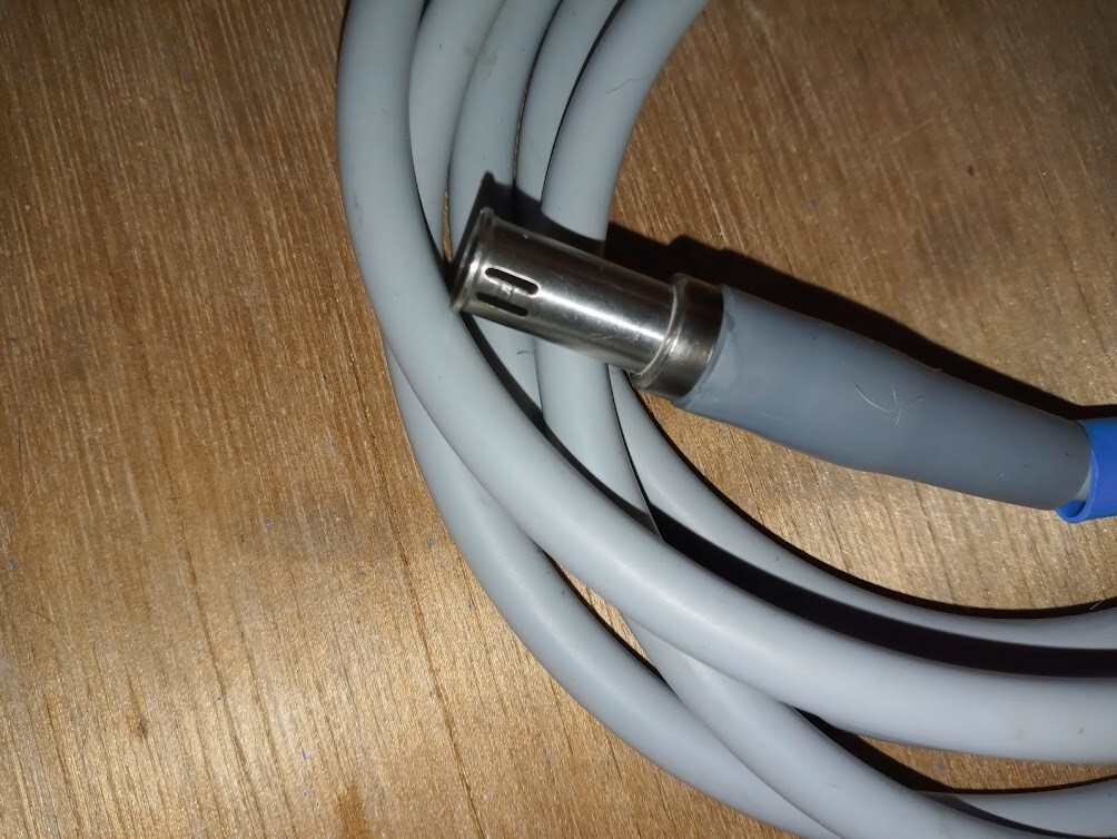 2 Medical Light Cables 120150 8′ unbranded black cable is 9″ free shipping