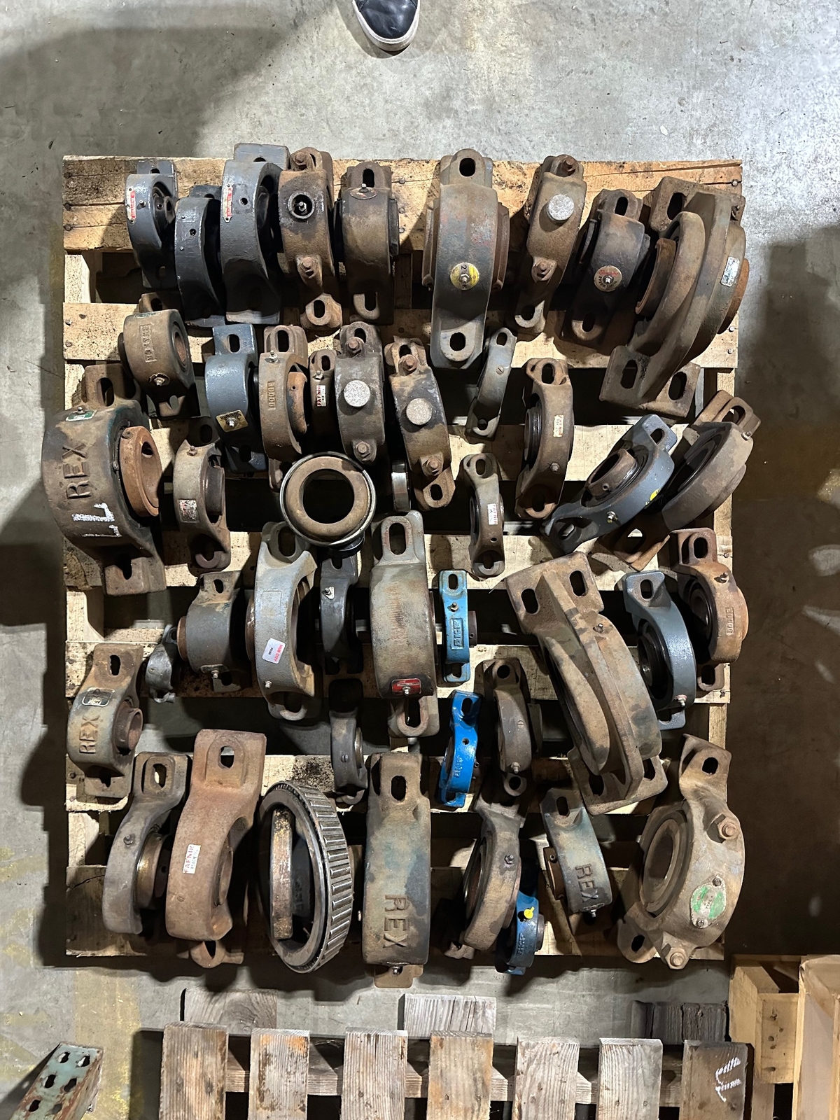 SEALMASTER SKF FAFNIR DODGE REXNORD REX Pillow Block Bearing LOT – SOLD AS-IS