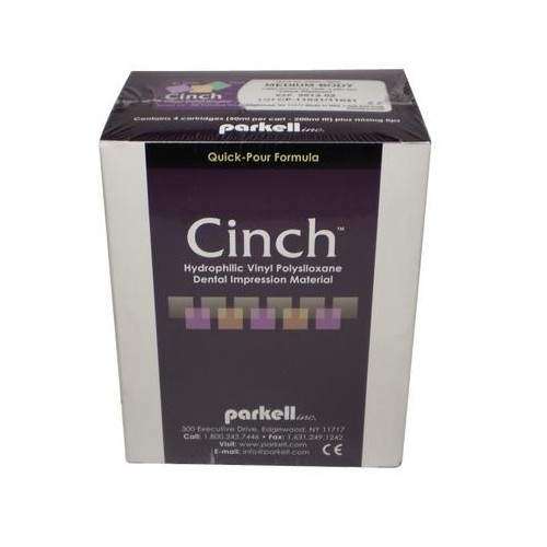 Parkell S454S Cinch Platinum Medium Body Regular Set VPS Bite Split 4/Pk
