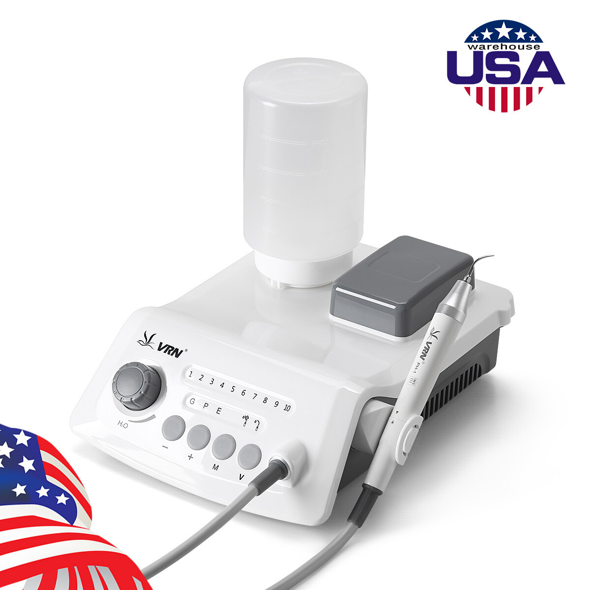 Mobile Dental Portable Delivery Unit Compressor Ultrasonic Scaler Curing Light