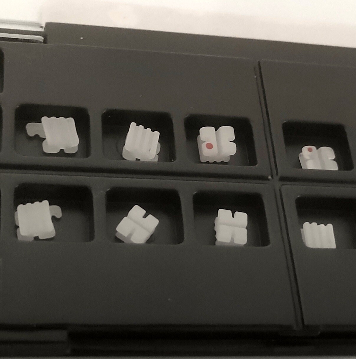 10 Sets Dental Ortho Braces Ceramic Brackets Mini Roth MBT 018 022 345 hooks