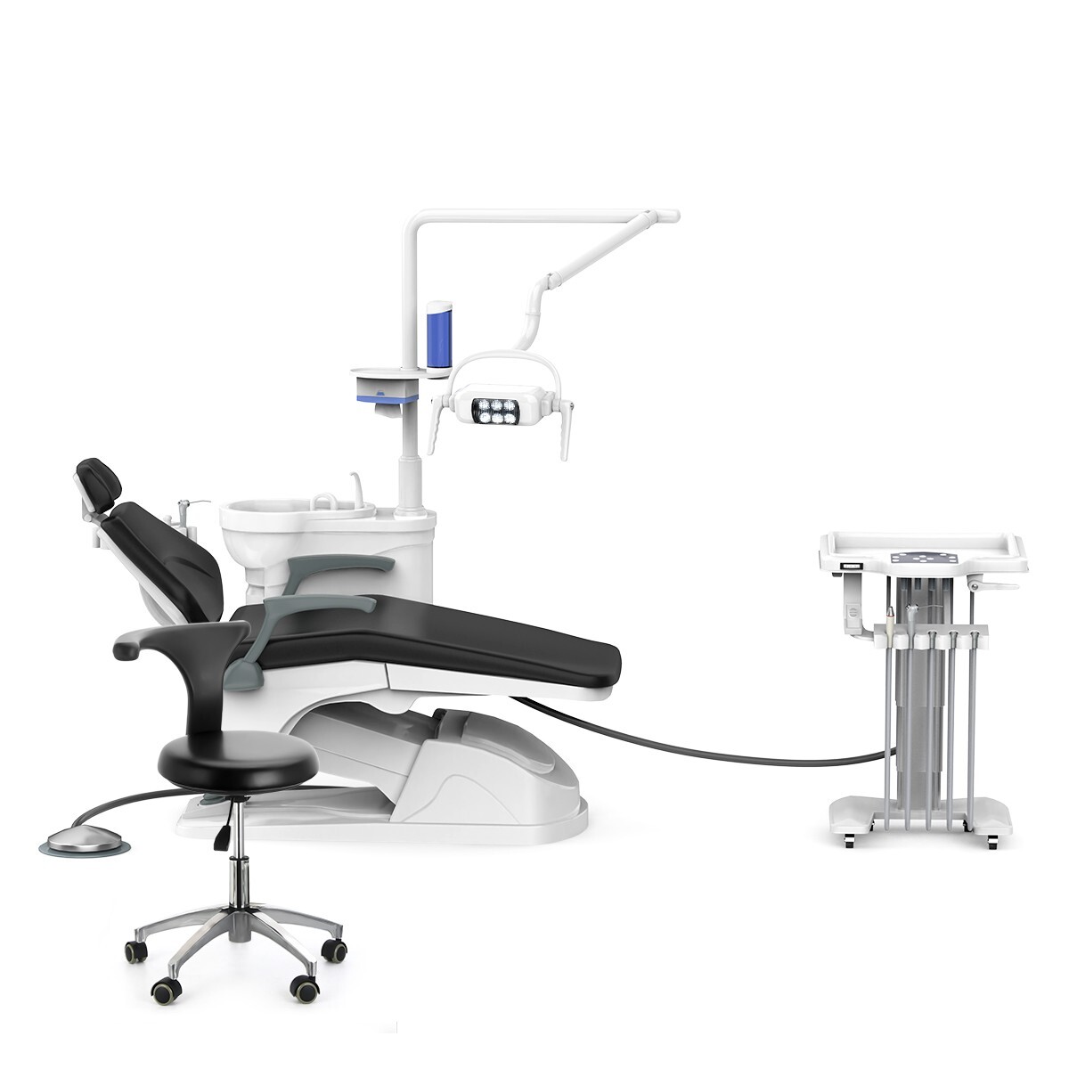 Unidad Dental con Silla Motor DC Controlado por Computadora / Unidad de Entrega
