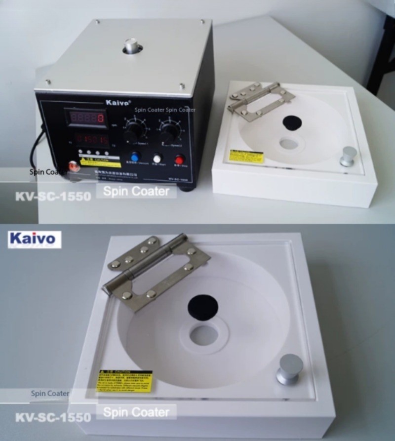 KV-SC-1550 DC24V Spin Coater Speed Vacuum Adsorption Film Throwing Machine