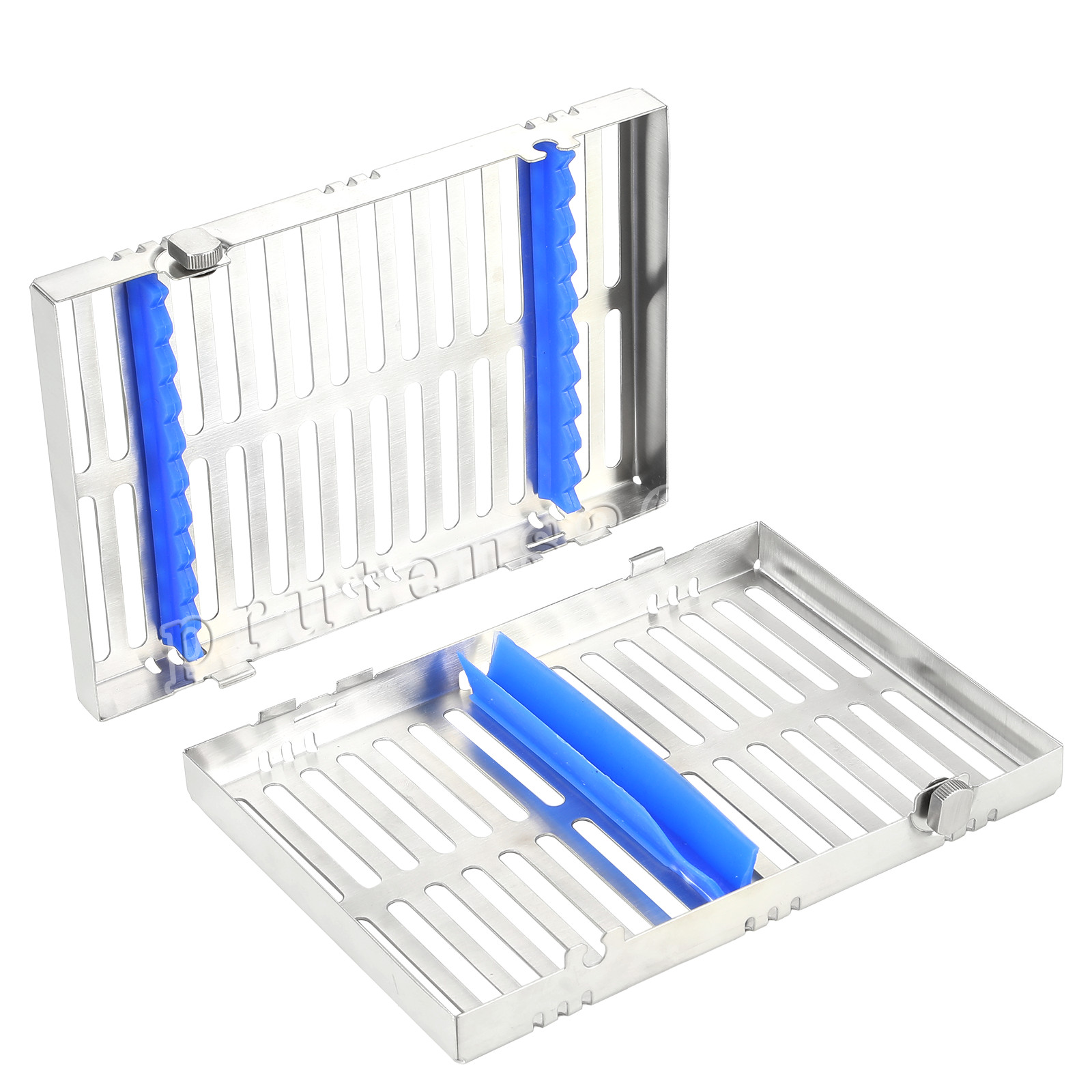 5 DENTAL SURGICAL AUTOCLAVE STERILIZATION CASSETTES RACKS BOX FOR 10 INSTRUMENTS