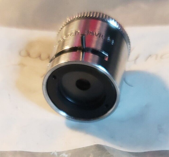 MICROSCOPE OBJECTIVE RESEARCH DEVICES AUTOCOLLIMATOR + IRIS OPTICS (DS1D3)