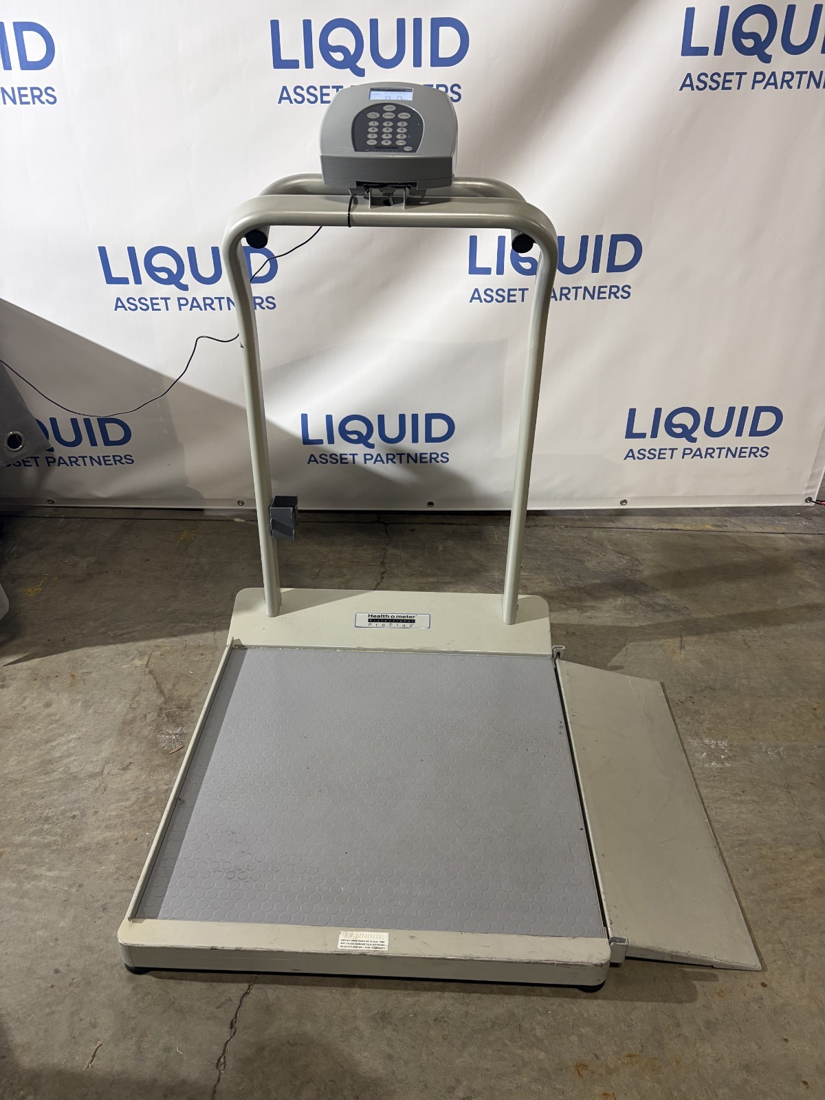 HEALTH O METER DIGITAL PRO PLUS WHEELCHAIR SCALE – MODEL 4025