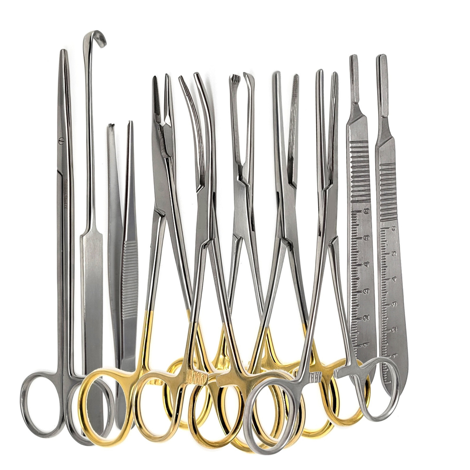95x Assorted Instruments Needle Holders, Scalpel Handles, Tissue Forceps Economy