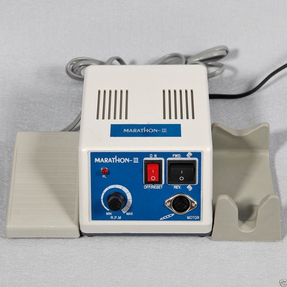 Dental Lab Marathon Electric Micromotor Polishing 35K rpm Motor Handpiece/ Bur