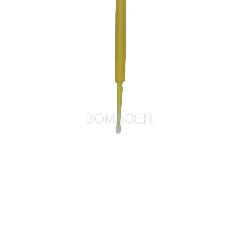 30PC Micro Applicator Brush Dental Bendable Disposable Green Purple White Yellow