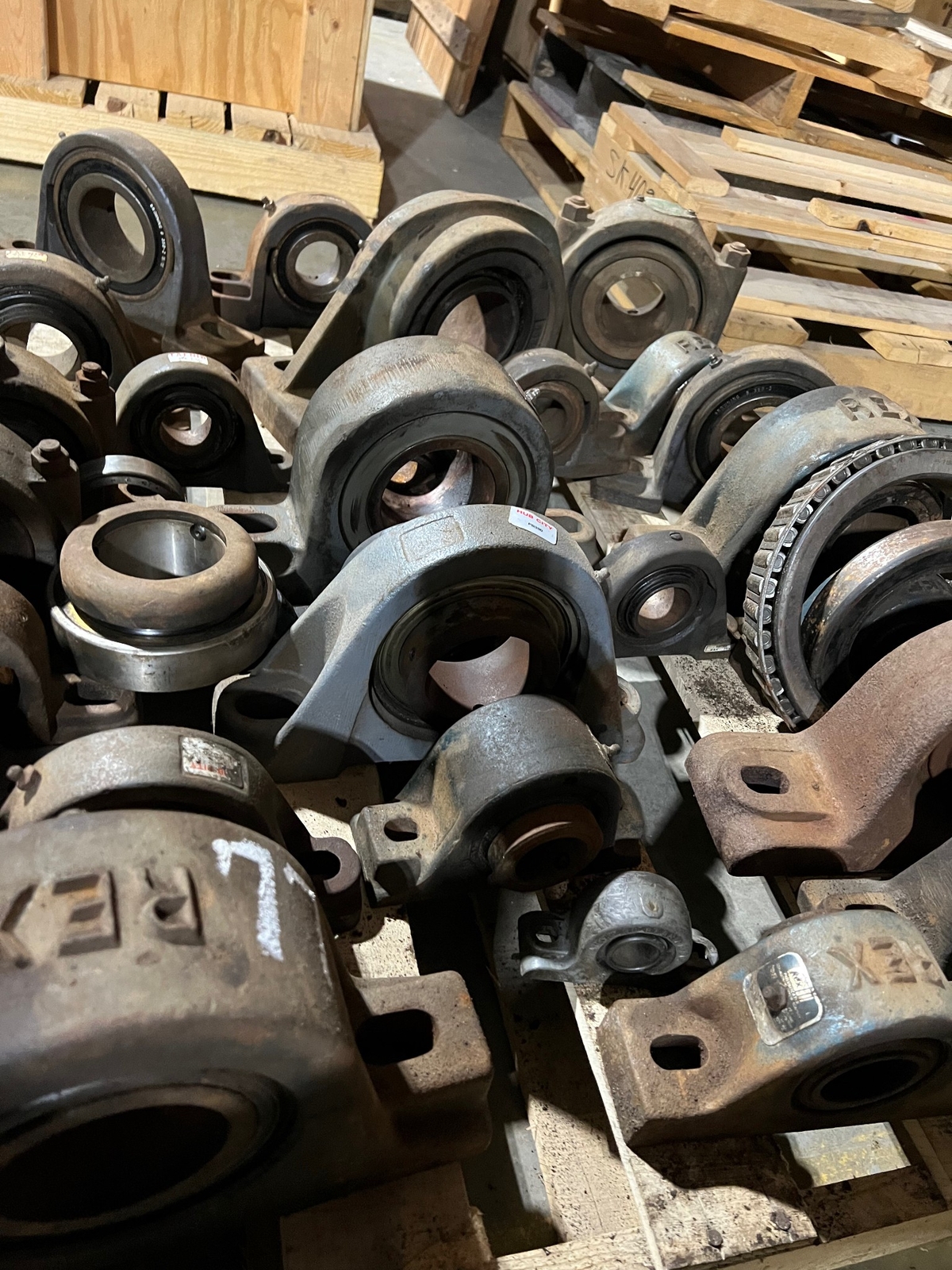 SEALMASTER SKF FAFNIR DODGE REXNORD REX Pillow Block Bearing LOT – SOLD AS-IS