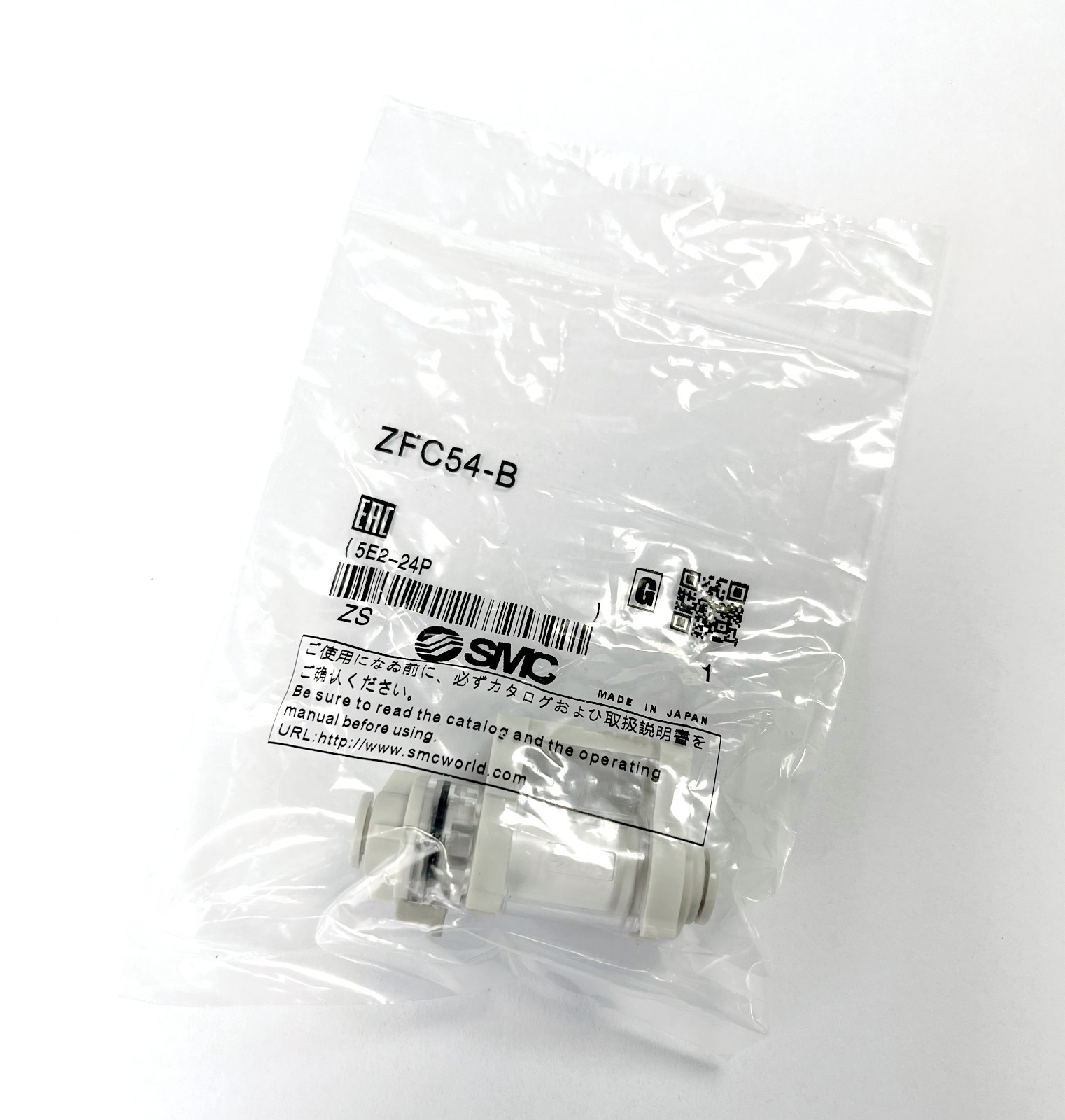 SMC ZFC54-B ZFC54B ZFC Vacuum Filter In-Line Pneumatic Air Filter New