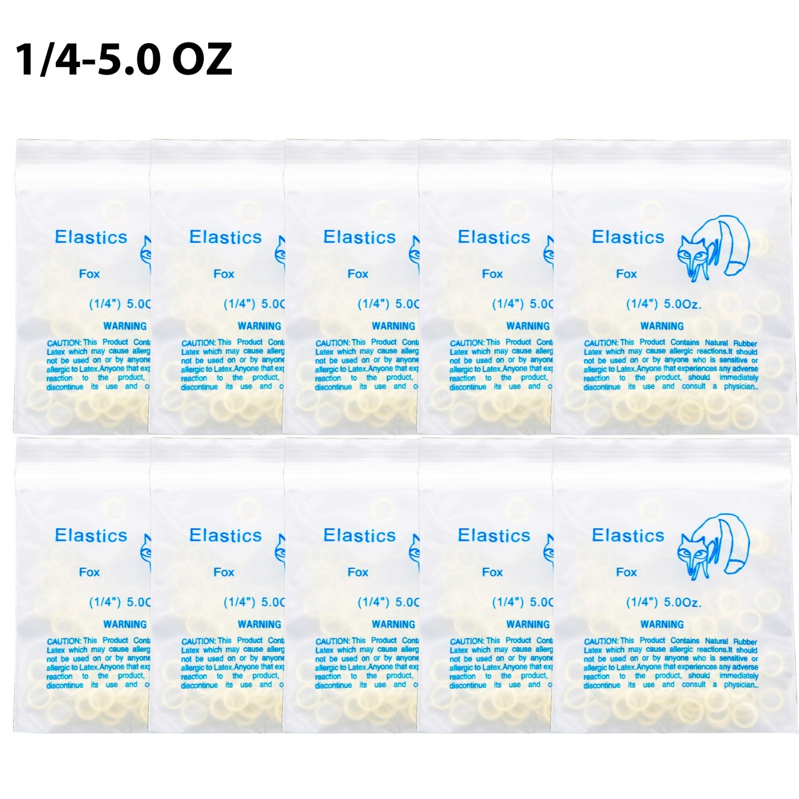 US Dental Ortho Elastics Latex Braces Orthodontic Rubber Bands 3.5,5.0,6.5 OZ