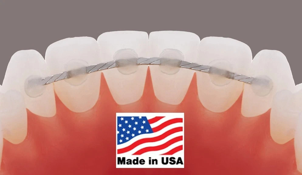Ortho Flat Unbreakable Dead Soft Easy Bended Retainer Wire Steel Spool or Strip