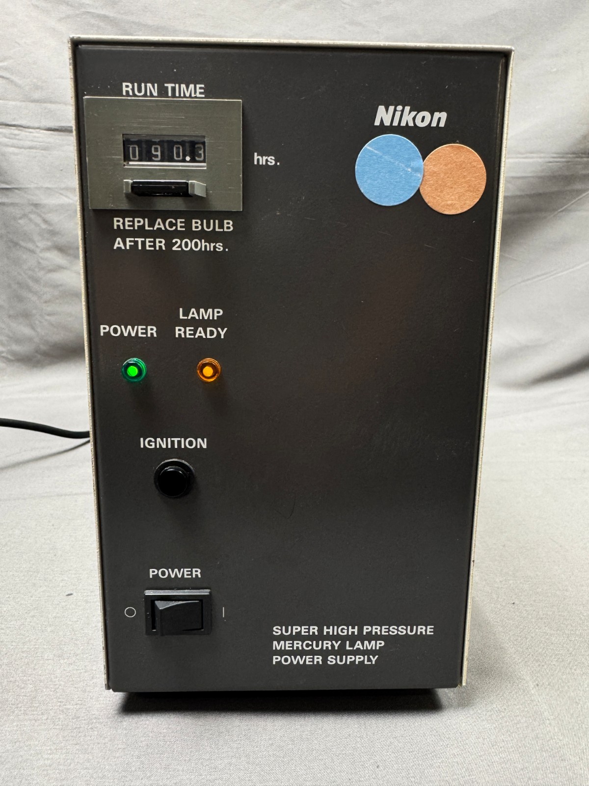 Nikon HB-10103AF Super High Pressure Mercury Lamp Power Supply Made in Japan