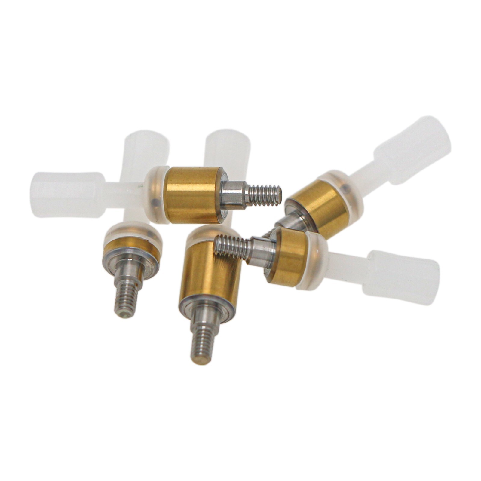 US Dental Overdenture Locator Abutment & Male Cap Kit for Zimmer Ø4.5mm Platform