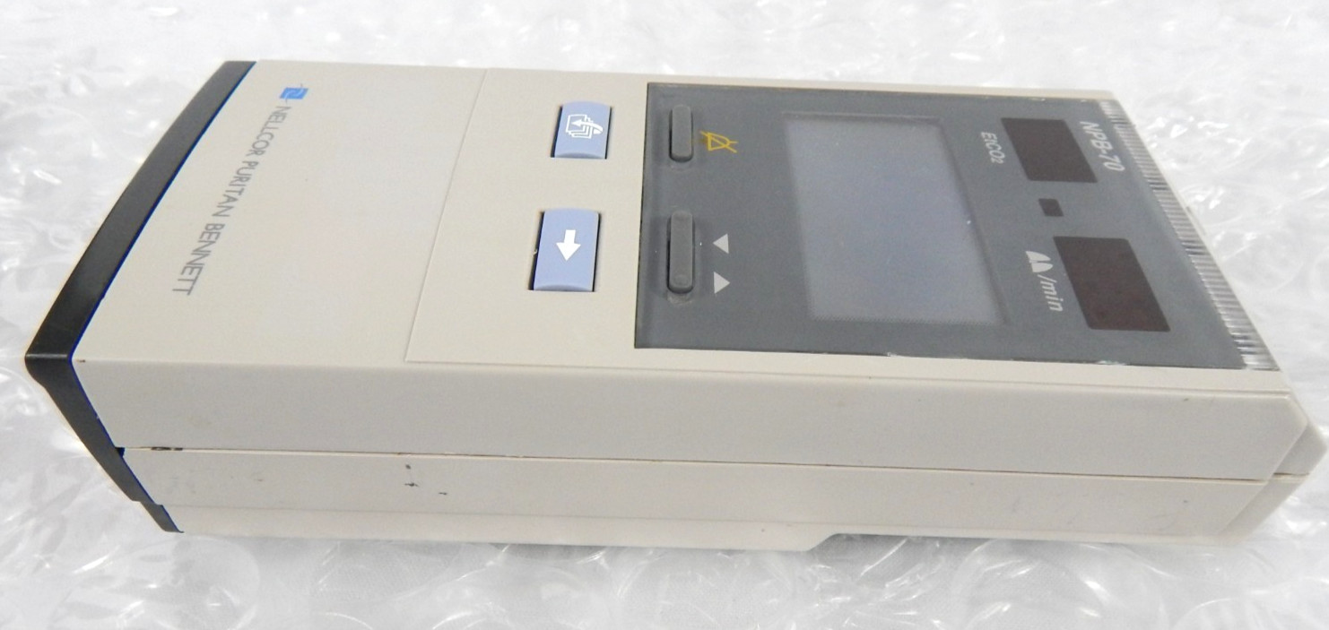 NELLCORE NPB-70 CAPNOGRAPH PATIENT MONITOR S/N 998