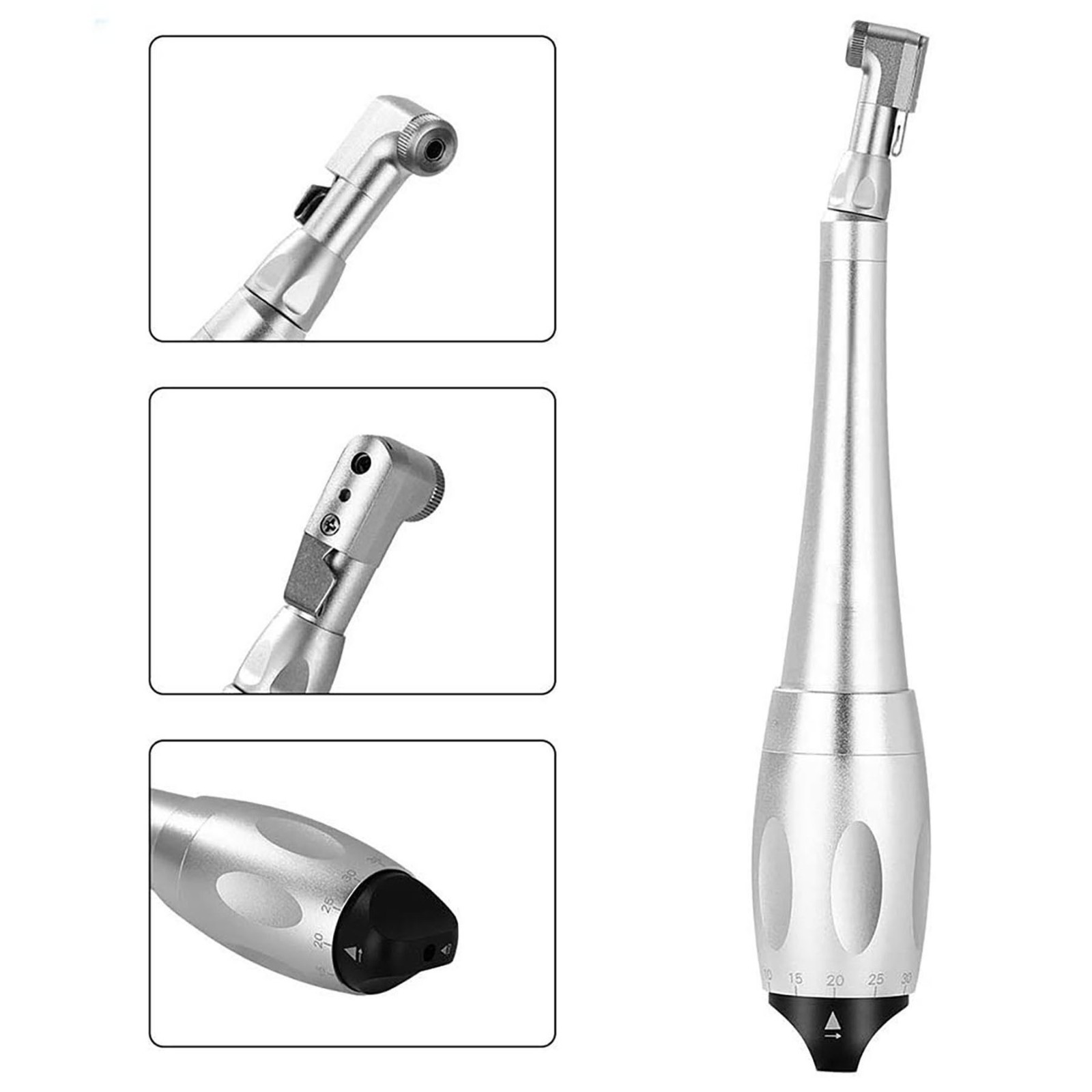 US Dental Torque Wrench Universal Implant Wrench Contra Angle 16 Drivers Wrench