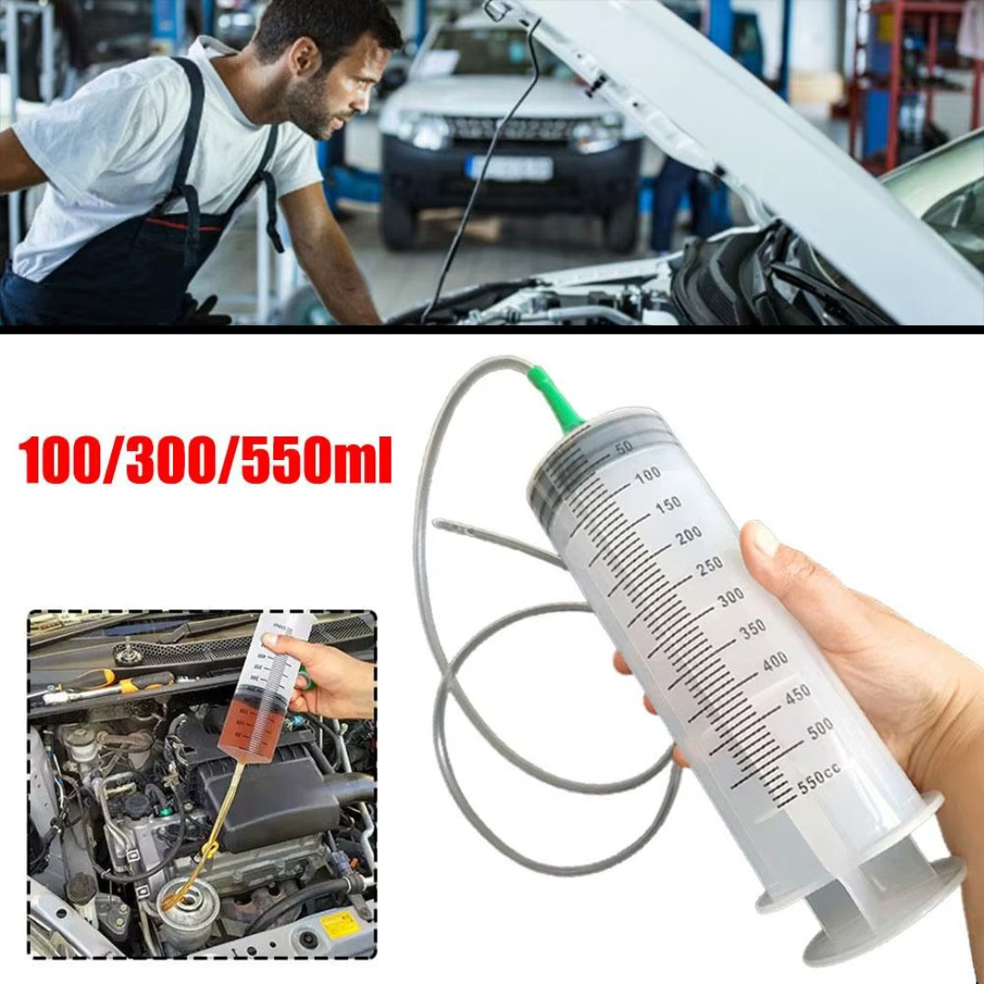 100ml/550ml Large Capacity Syringe Reusable Pump Measuring With 1m Tube Feeding