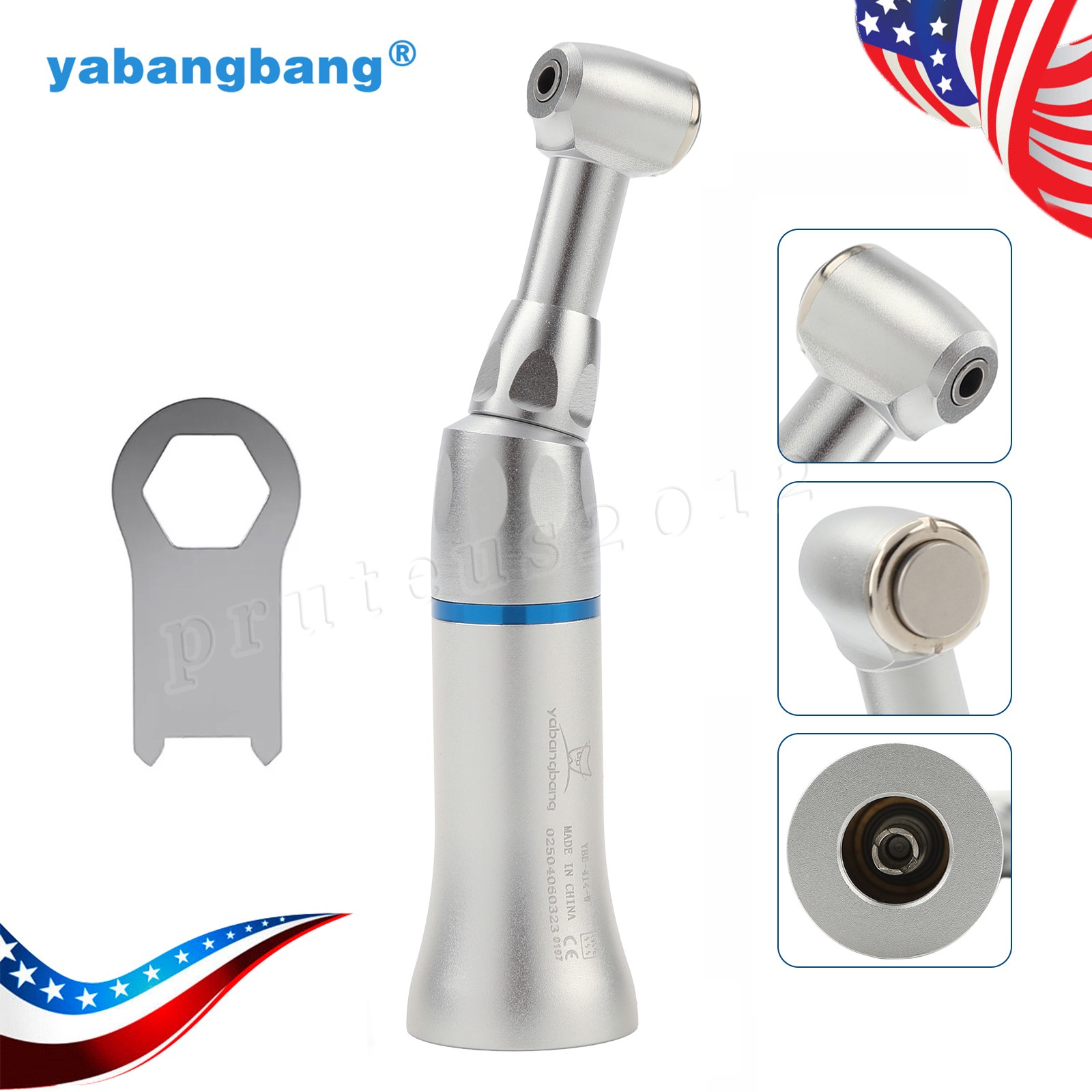 Dental E TYPE push button Contra Angle LOW Handpiece A+ Dentist Brand New YAD