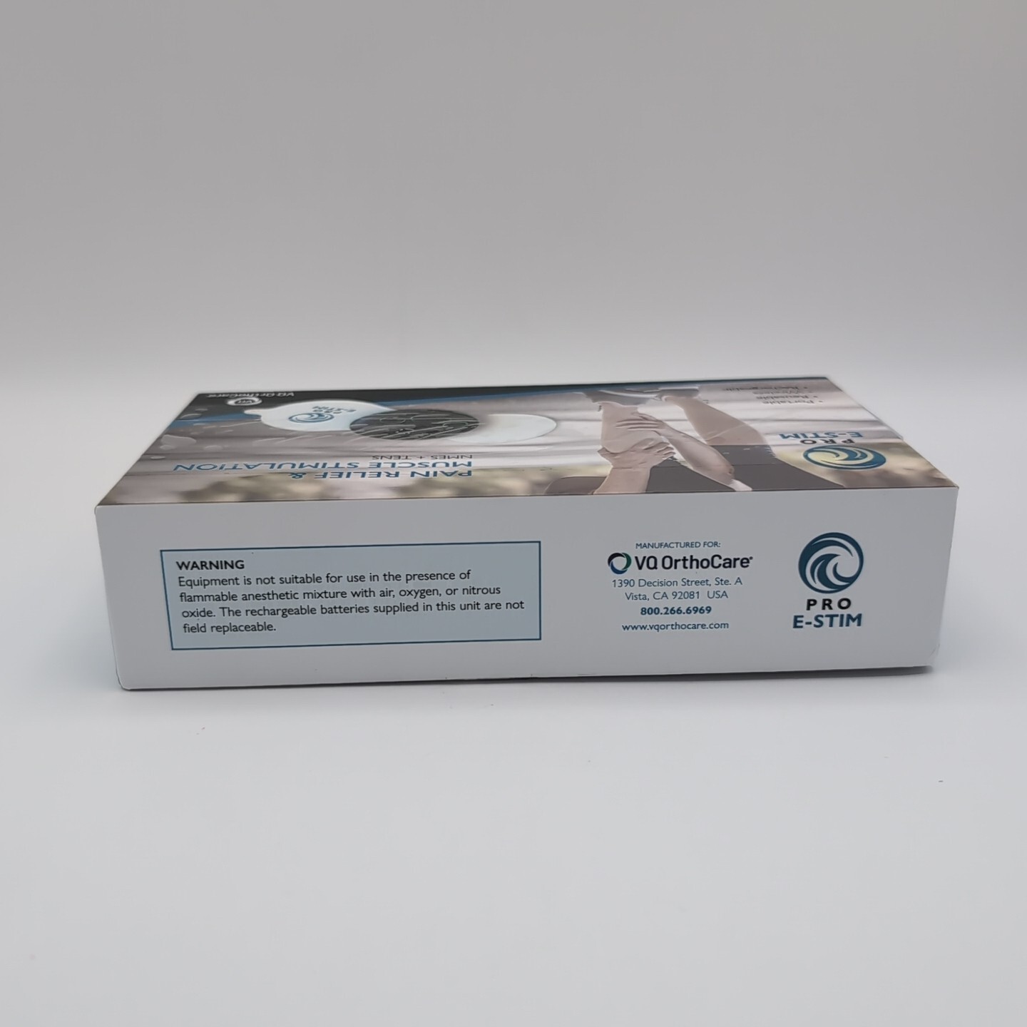 VQ Orthocare Pro E-Stim Pain Relief & Muscle Stimulation – New Open Box