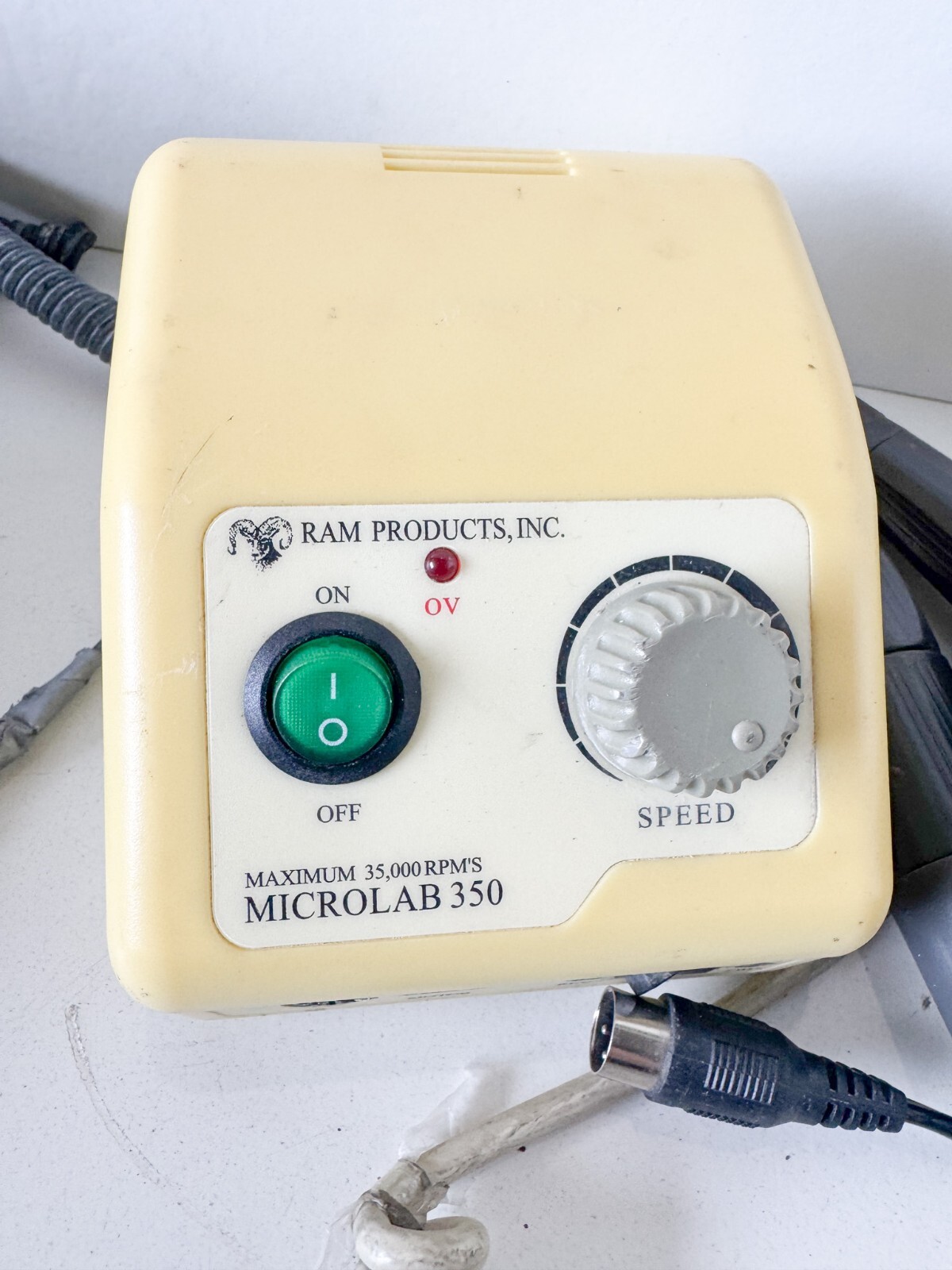 USED Litex 660 dental curing light Microlab 350 control, 2 tools, cables EL05