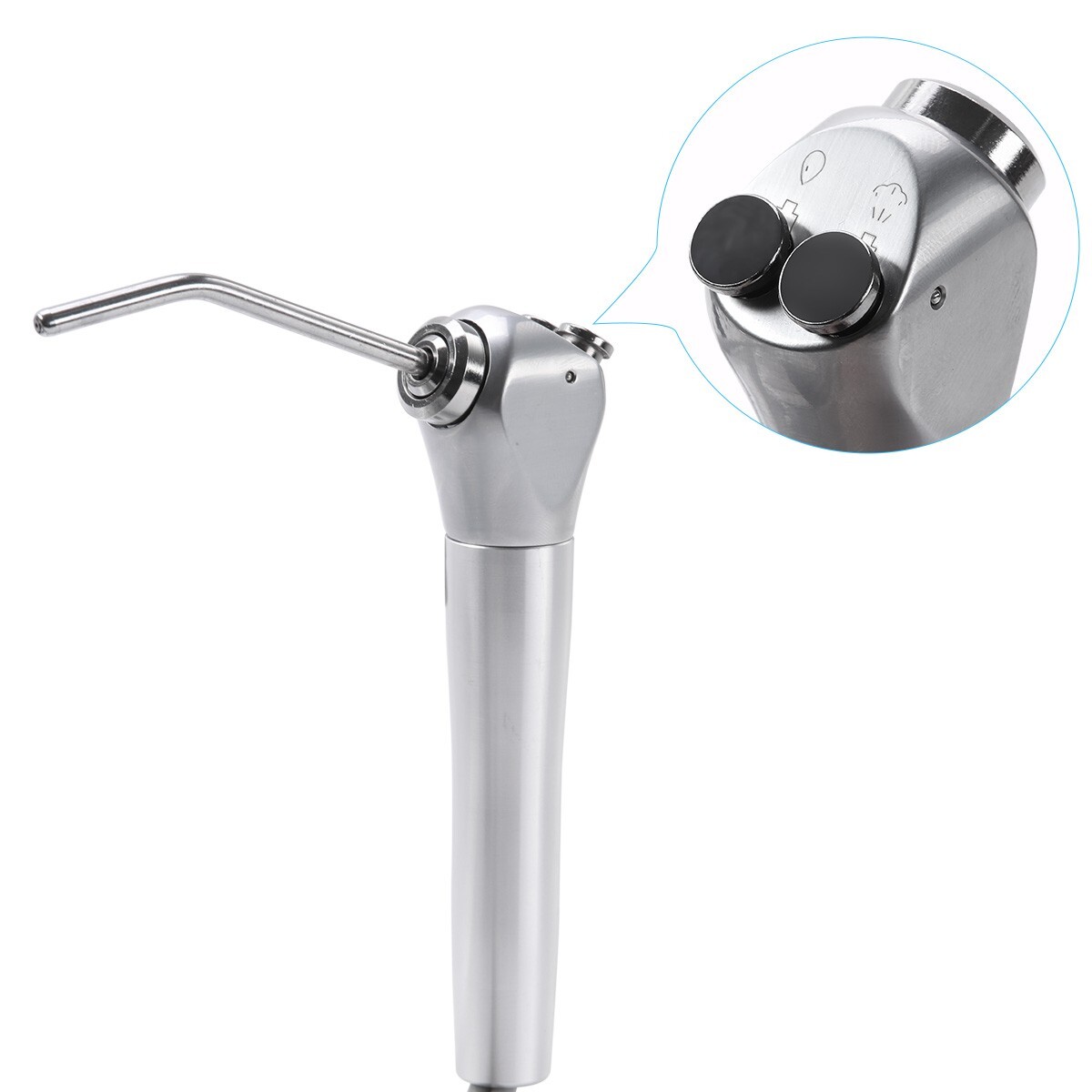 Dental Portable Turbine Unit Weak Suction fit for Dental Chair Unit 2Holes