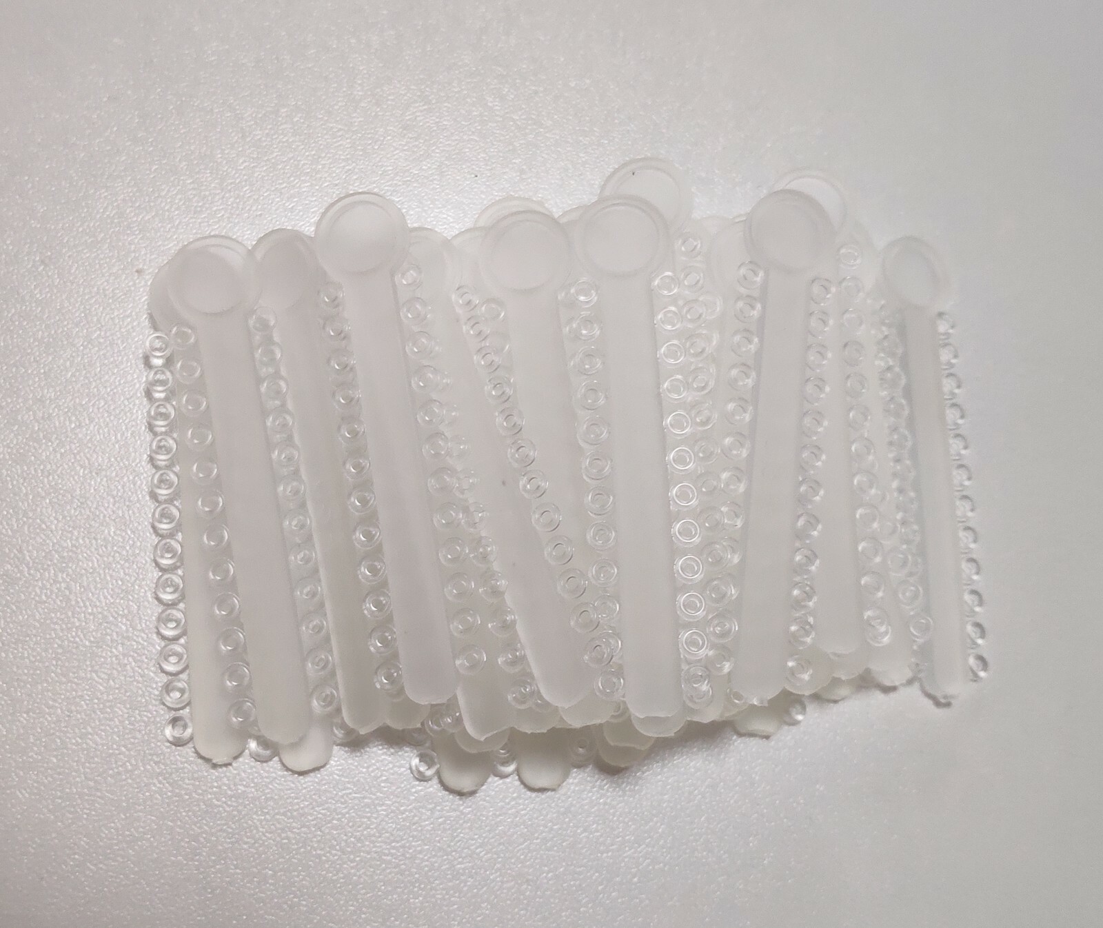 1Pack/1008pcs Dental Ligature Ties Orthodontic Elastic Rubber Bands 38 Colors