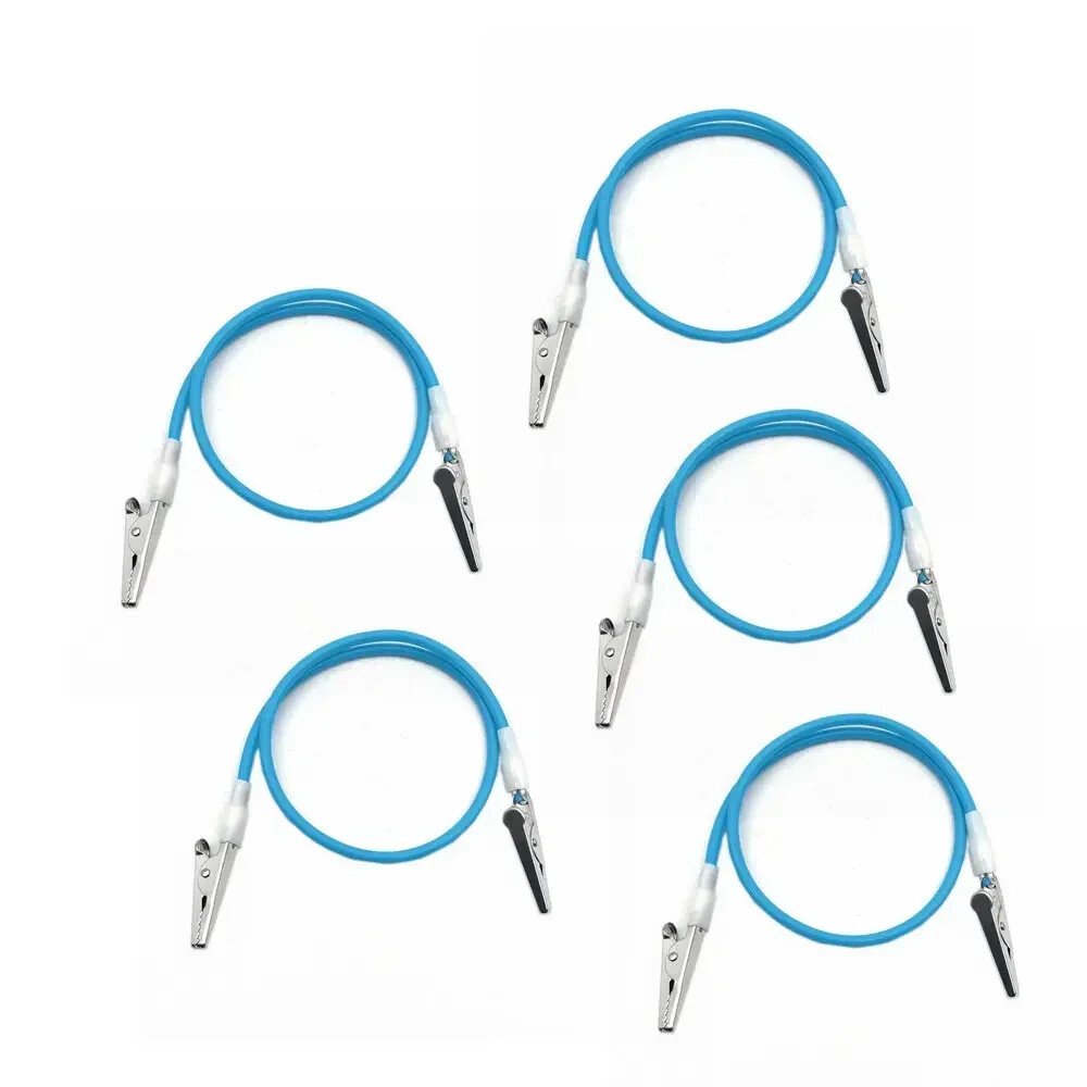 5Pcs Dental Bib Clips Flexible Chain Napkin Holder Silicone Patient Clip Clamps