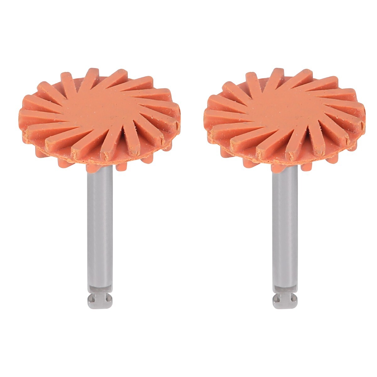 6pc/kit Dental Composite Ceramic Polishing Rubber Wheel RA 2.35mm