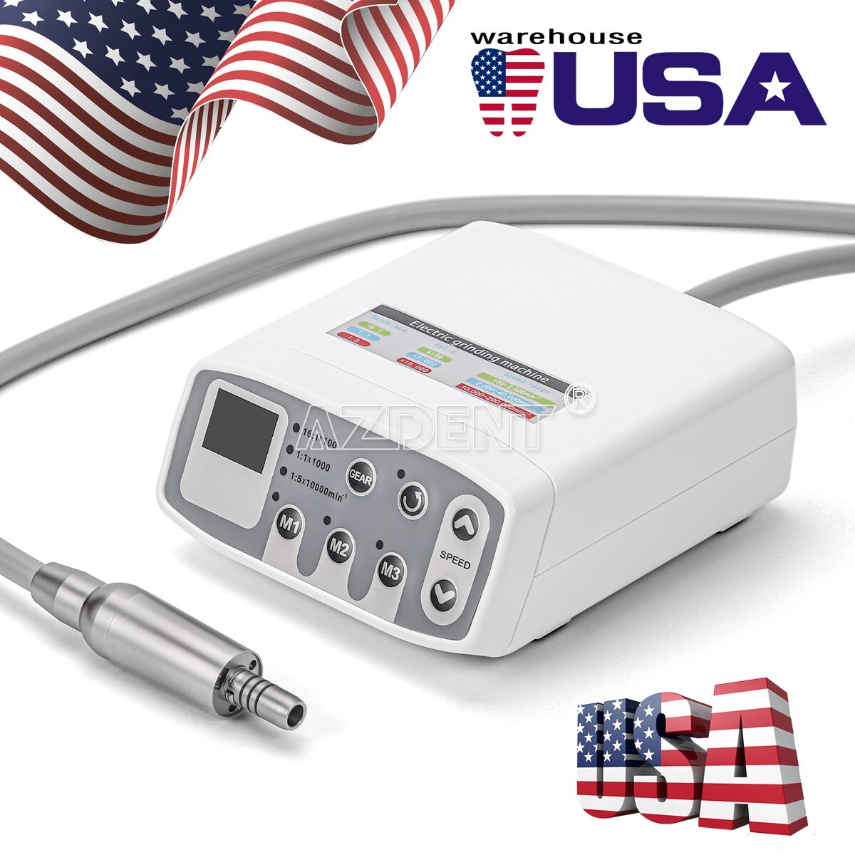 Dental Electronic LED Brushless Electric micro motor QI901