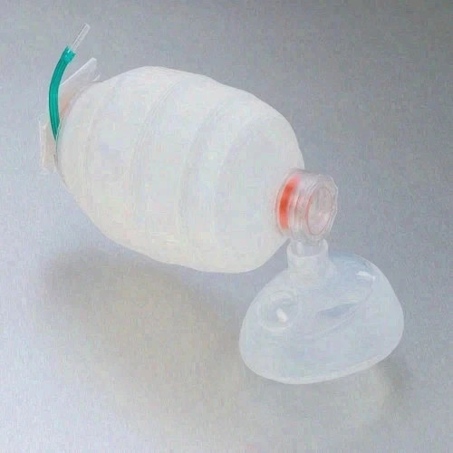 Pocket BVM Standard Edition Manual Resuscitator Bag Valve Mask Black Case New