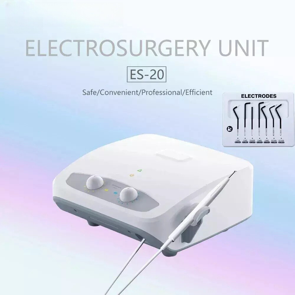 Electro Electrosurgery Unit Machine High Frequency Electric 7pcs Knife US
