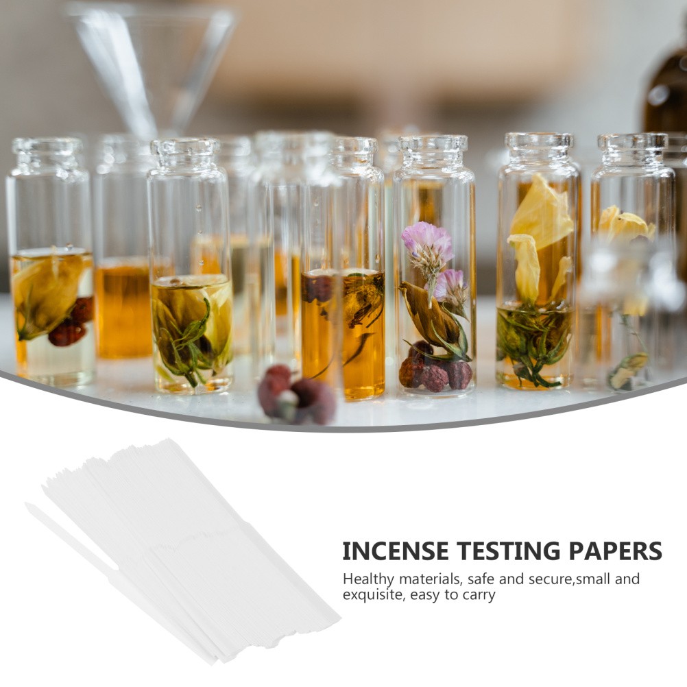 100pcs Incense Testing Paper Perfume Blank Incense Incense Paper