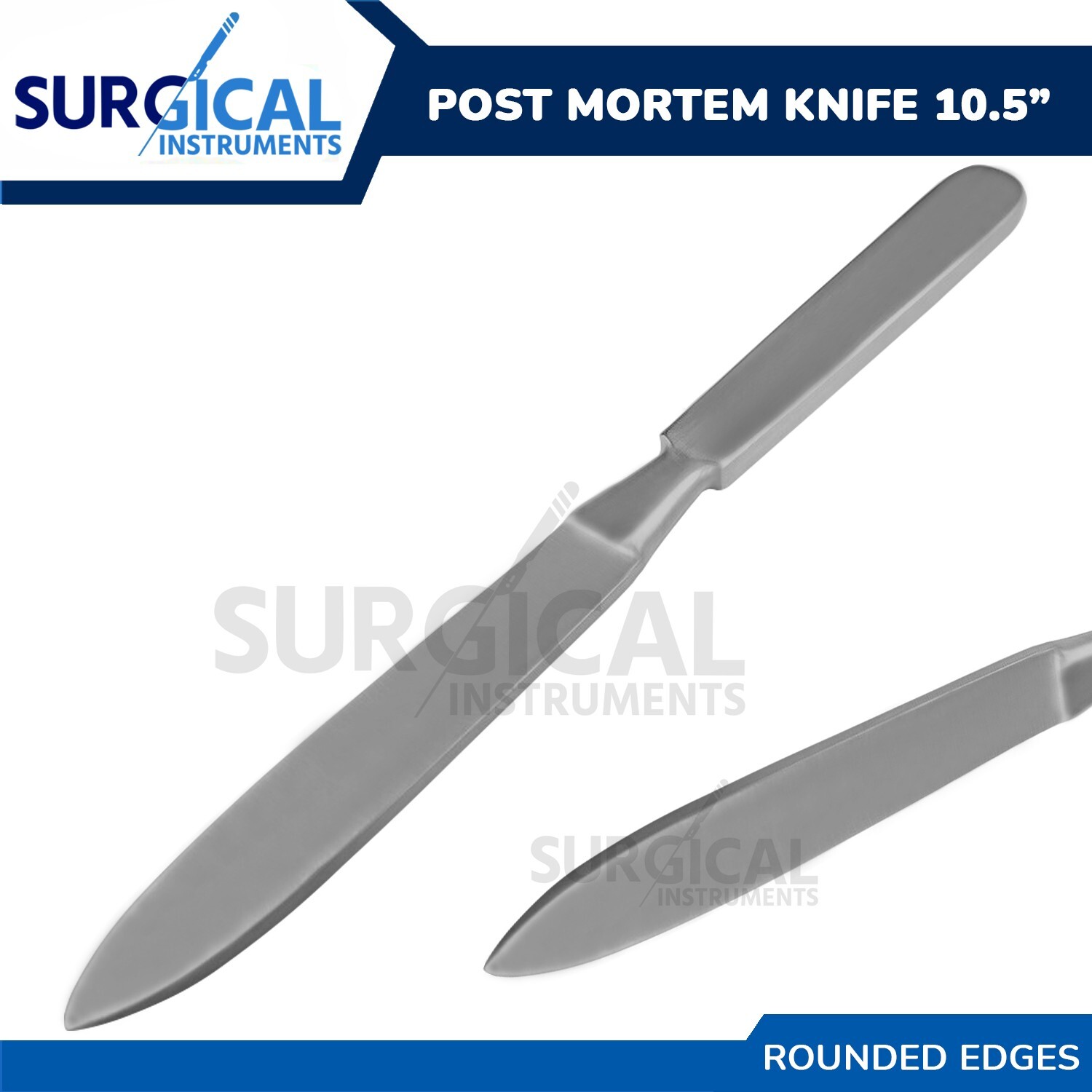 Stainless Steel Autopsy Post Mortem Dissection Blade – 10.5″ Rounded Edges