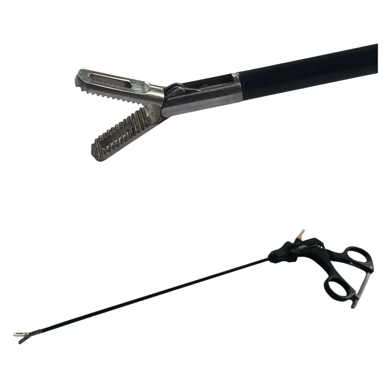 Laparoscopic Fenestrated Bowel Grasper 5mm x 330mm Reusable Surgical Medical Lap