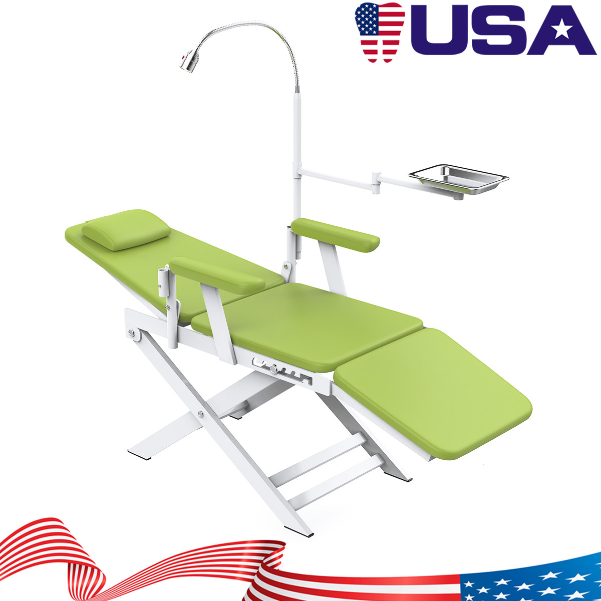Dental Portable Delivery Unit Syringe Suction Turbine Air Compressor/Moble chair