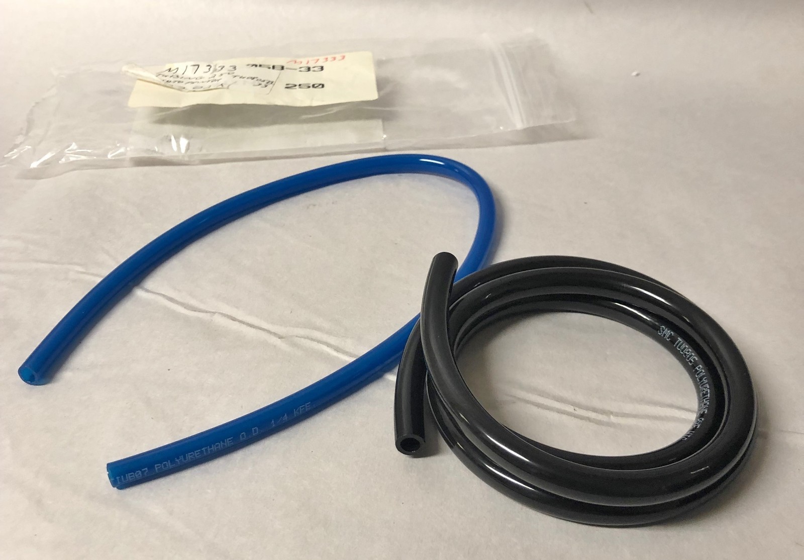 SMC 8×5 HIC TU0805 Polyurethane TIUB07-.O.D. 1/4 FK Tubing Lot of 2 #9471