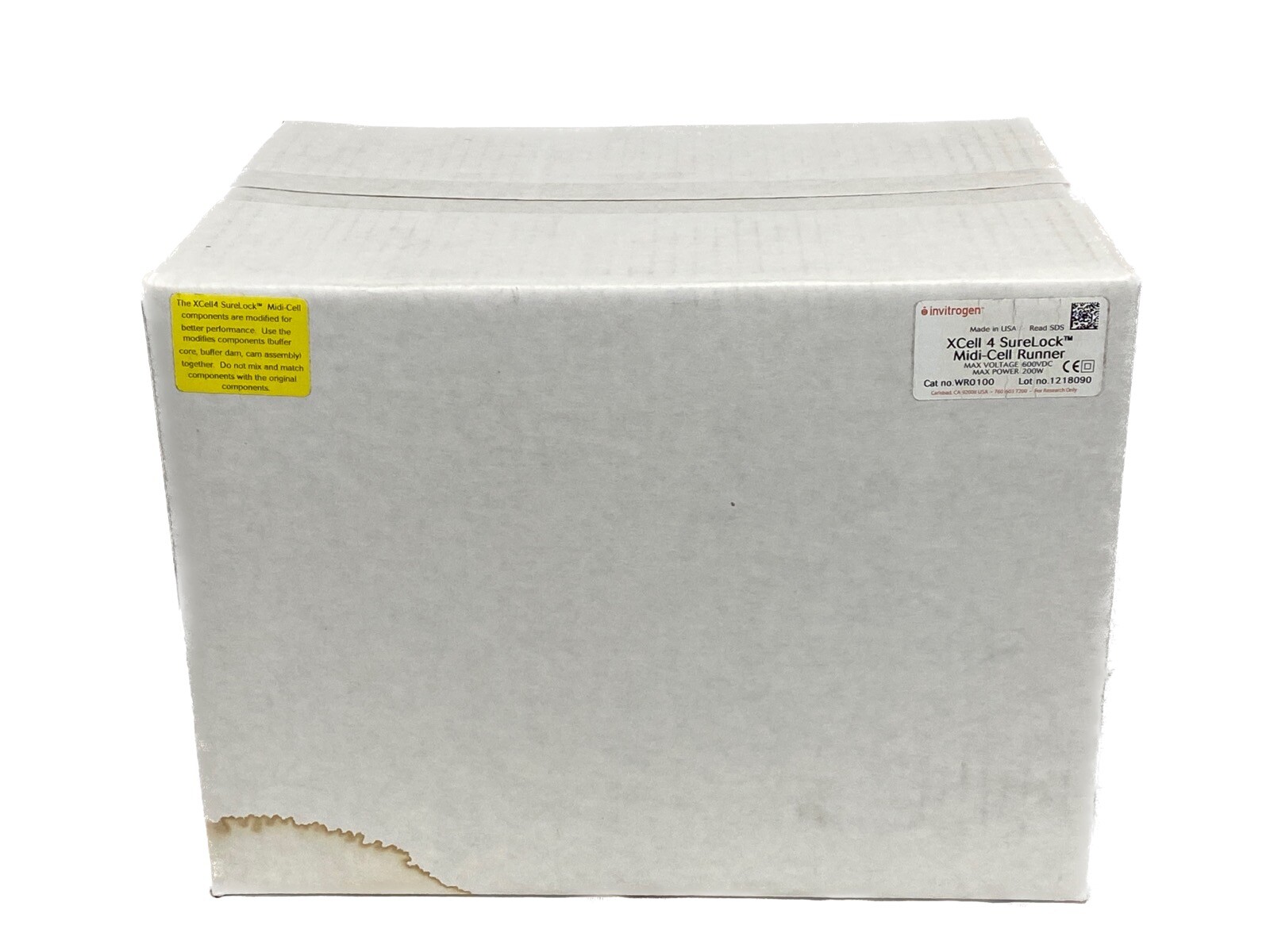 INVITROGEN XCell 4 SureLock Midi-Cell Electrophoresis Runner 200W 600VDC WR0100
