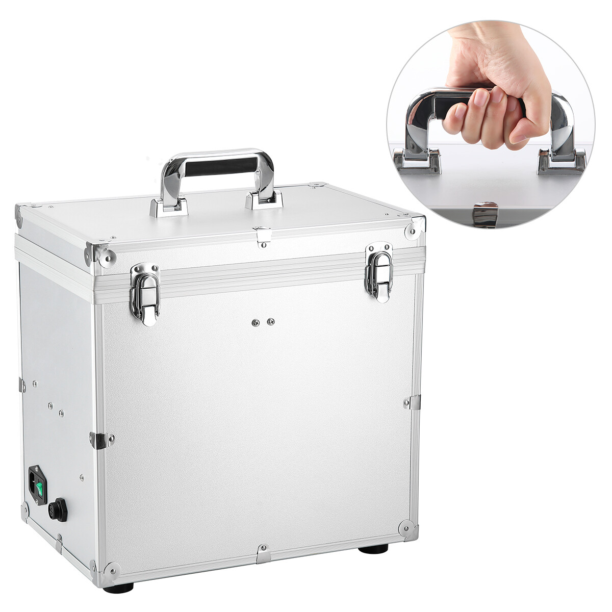 Portable Dental Delivery Unit Air Compressor Syringe Suction 4H/Folding Chair